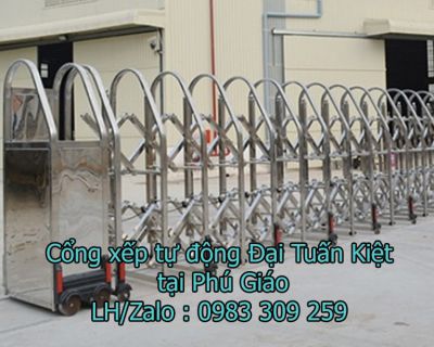 Cổng kéo tự động tại Phú Giáo