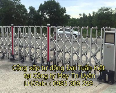 Cổng kéo tự động tại Tân Uyên