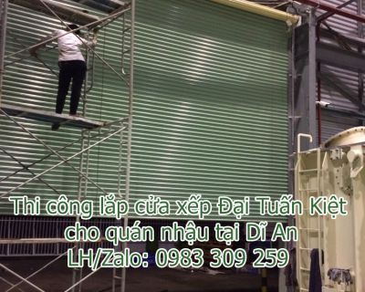 Cửa Xếp Tại Dĩ An