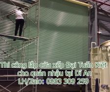 Cửa Xếp Tại Dĩ An