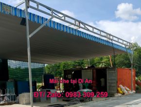 Mái che tại Dĩ An