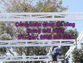 Mái kéo bạt tại Bình Chuẩn