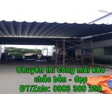 Mái kéo bạt tại TP HCM