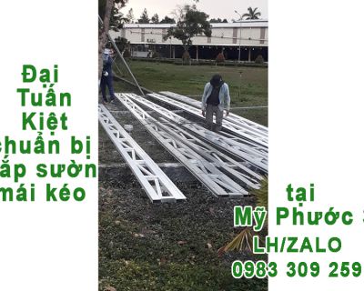 Mái kéo tại Mỹ Phước 3
