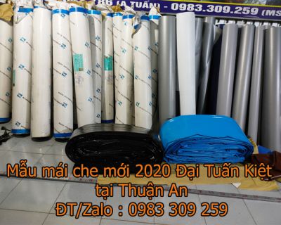Mẫu mái che mới 2025 tại Thuận An