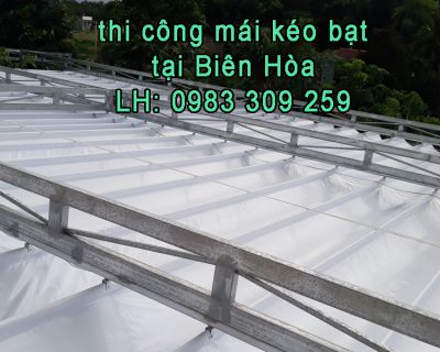 Mái kéo bạt tại Biên Hòa