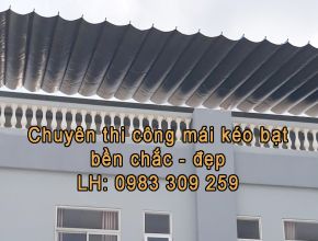 Mái kéo bạt tại Đồng Nai
