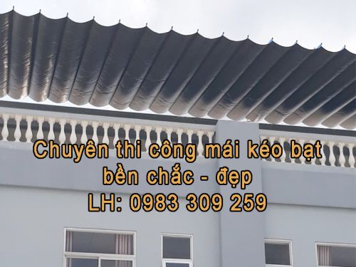 Mái kéo bạt tại Đồng Nai