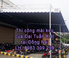 Mái kéo bạt tại Đồng Nai