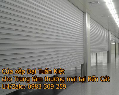 Cửa xếp tại Bến Cát