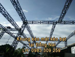 Mái kéo bạt tại Đồng Nai