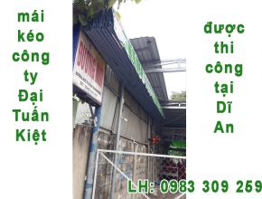 Mái kéo tại Dĩ An