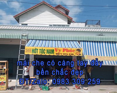 Mái kéo bạt tại Phú Hòa, Bến Cát, Bình Dương