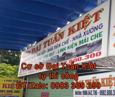 Mái xếp tại Tân Uyên