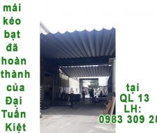 Mái kéo tại QL 13