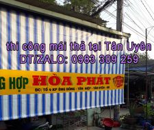 Mái thả tại Tân Uyên