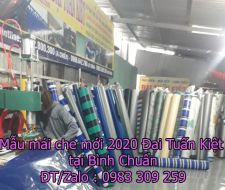 Mẫu mái che mới 2025 tại Bình Chuẩn