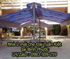 Nhà 2 mái che 2 bên tại Bình Phước