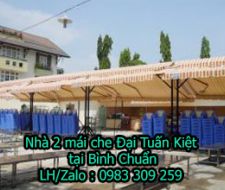 Nhà 2 mái che 2 bên tại Bình Chuẩn
