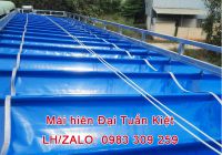 Đại Tuấn Kiệt cung cấp mái xếp chất lượng tại Dĩ An Bình Dương
