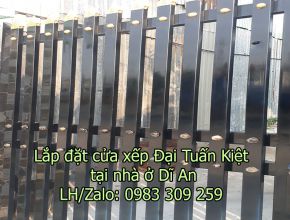 Cửa kéo tại Dĩ An