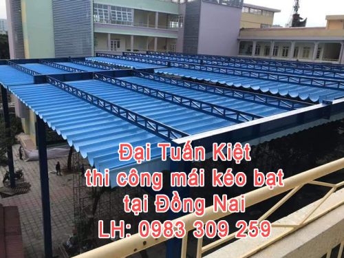 Mái kéo bạt tại Đồng Nai