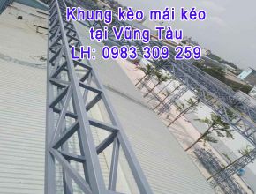 Mái kéo bạt tại Vũng Tàu