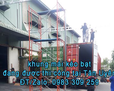 Mái kéo tại Tân Uyên