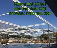 Mái kéo bạt tại Tân Uyên