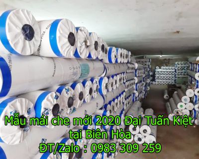 Mẫu mái che mới 2025 tại Biên Hòa