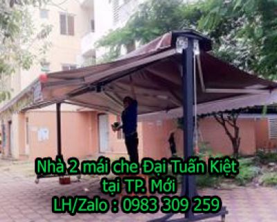 Nhà 2 mái che 2 bên tại TP. Mới
