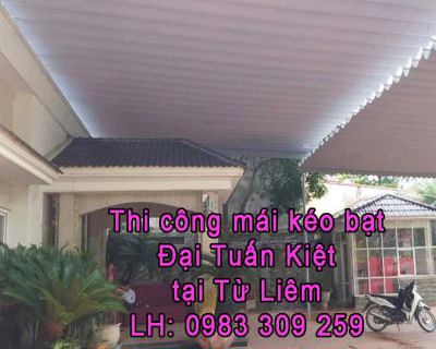 Mái kéo bạt tại Từ Liêm