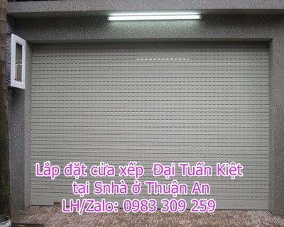 Cửa xếp tại Thuận An