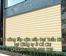 Cửa Xếp Tại Củ Chi
