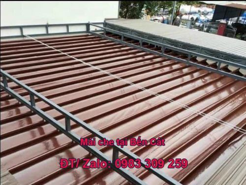 Mái che tại Bến Cát Mái che tại Bến Cát