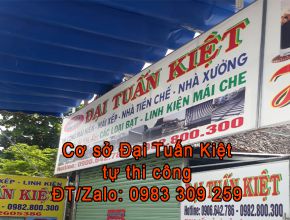 Mái xếp tại Tân Uyên