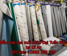 Mẫu mái che mới 2025 tại Dĩ An