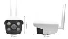 Camera Giám Sát Không Dây Ngoài Trời Yoosee 2 Râu X7000 1.0M
