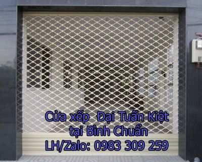 Cửa xếp tại Bình chuẩn