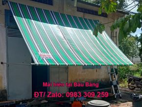 Mái hiên tại Bàu Bàng