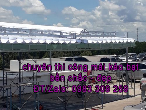 Mái kéo bạt tại Bình Dương