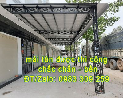 Mái tôn tại Bình Chuẩn