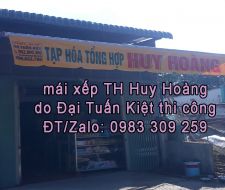 Mái kéo bạt tại QL 13