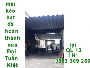 Mái kéo tại QL 13