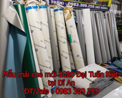 Mẫu mái che mới 2025 tại Dĩ An