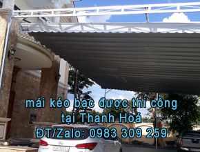 Mái kéo bạt tại Thanh Hóa