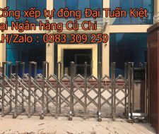 Cổng kéo tự động tại Củ Chi