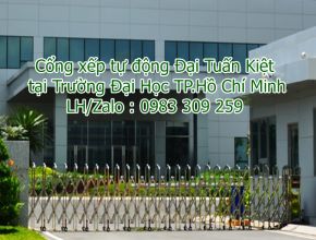 Cổng kéo tự động tại TP.Hồ Chí Minh