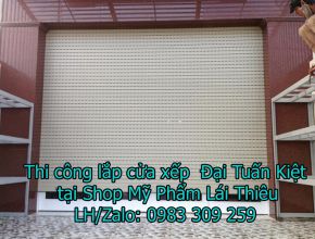 Cửa xếp tại Lái Thiêu
