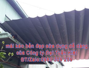 Mái kéo bạt tại Bến Cát